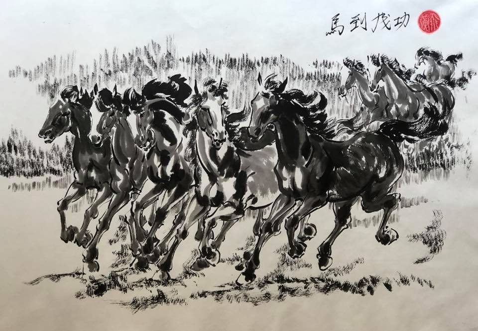 Chinese Horse Paintings